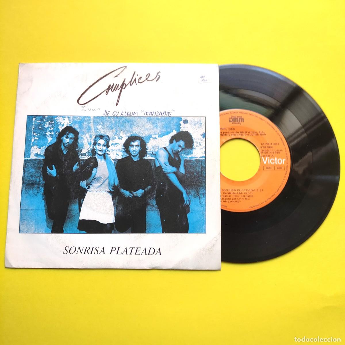 Discos de vinilo: COMPLICES . SONRISA PLATEADA ** * SINGLE RCA ** juani - Foto 1