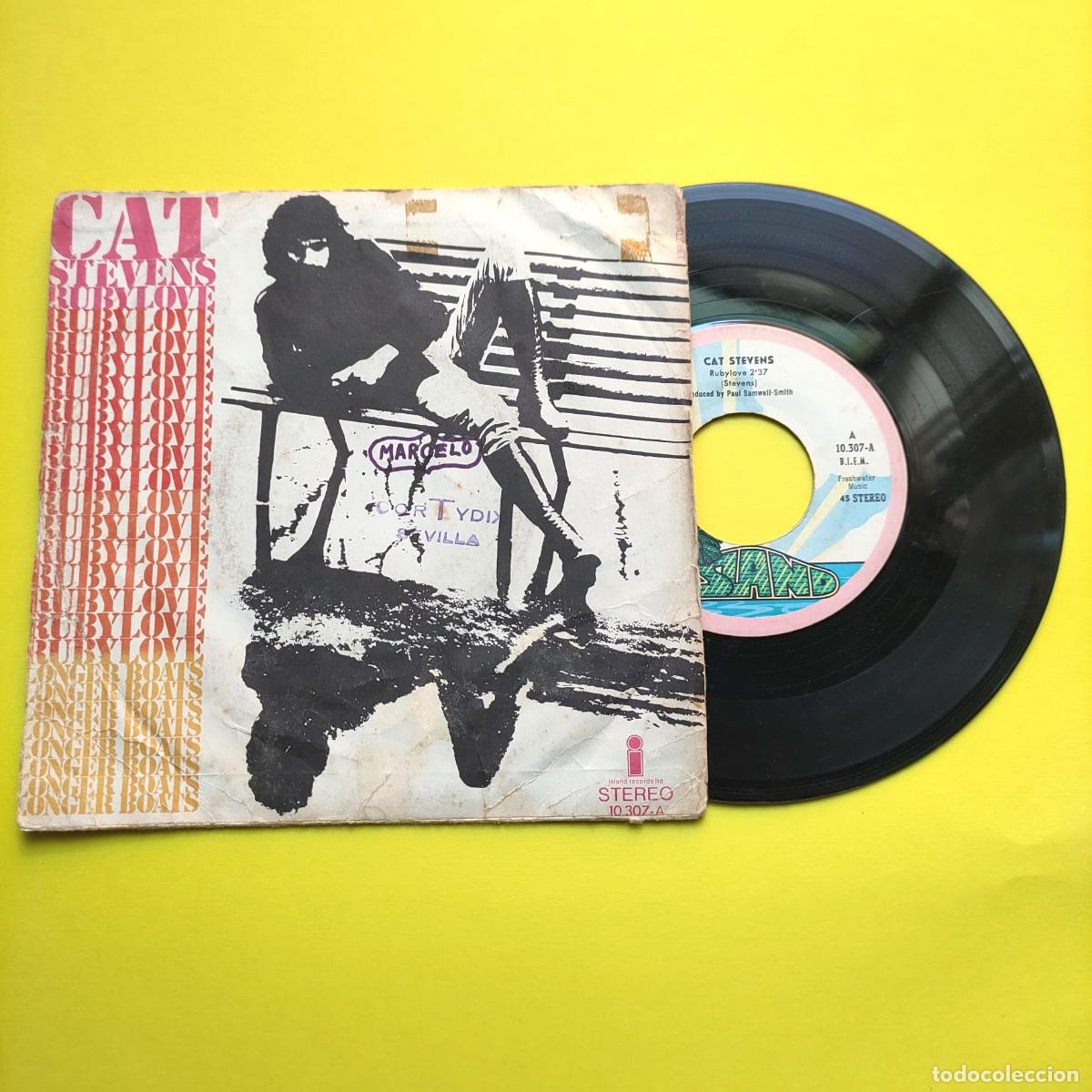Discos de vinilo: CAT STEVENS . RUBY LOVE / LONGER BOATS ** SINGLE ISLAM ** juani - Foto 1