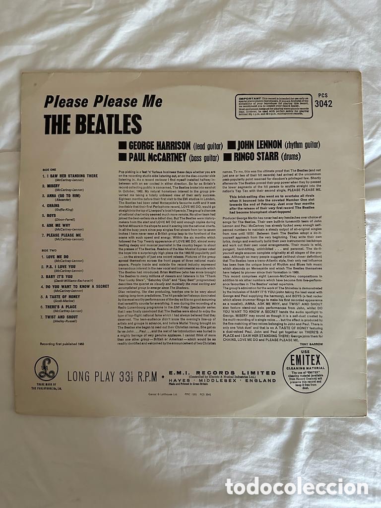 Discos de vinilo: THE BEATLES PLEASE PLEASE ME - Foto 2