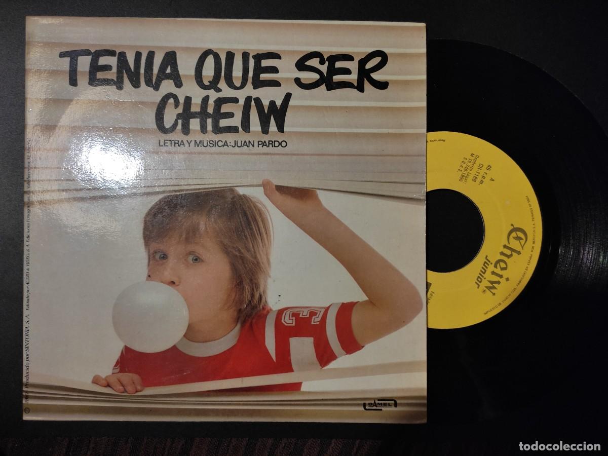 Discos de vinilo: DISCO VINILO PUBLICIDAD CHICLE CHEIW - Foto 1