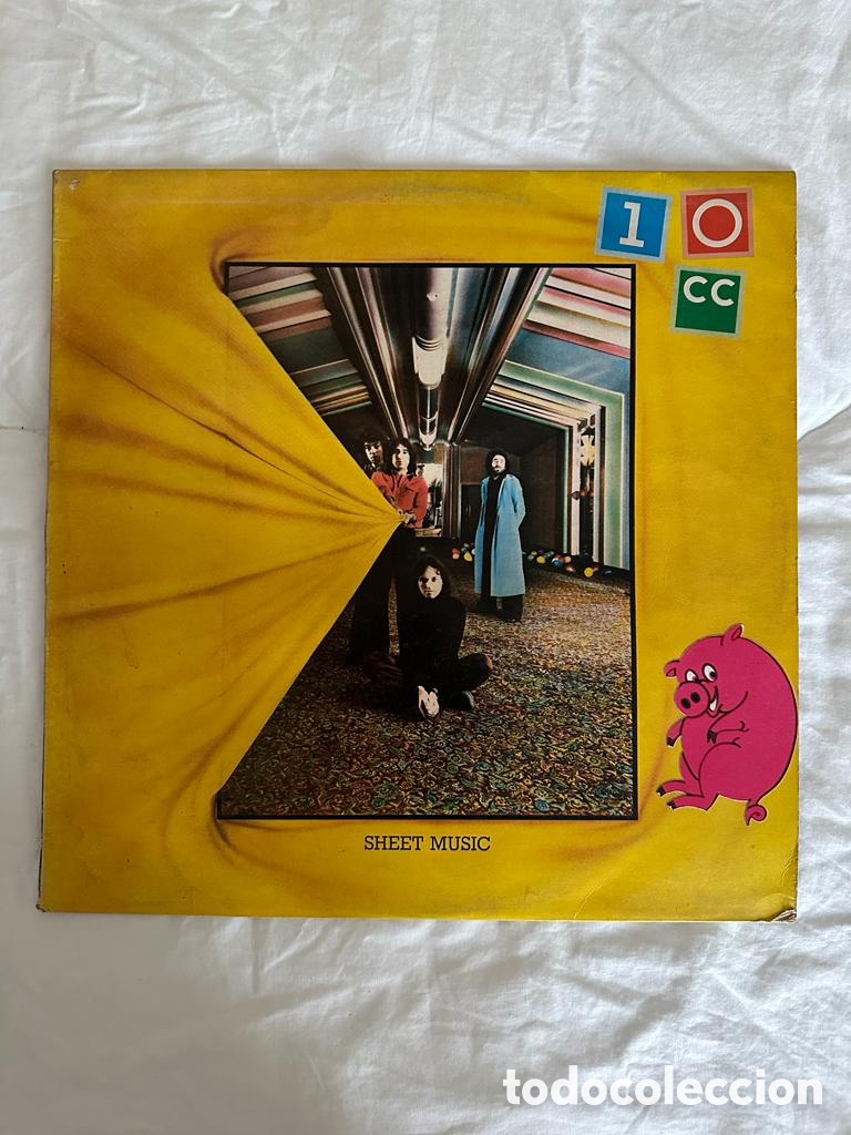 Discos de vinilo: VINILO 10 CC SHEET MUSIC - Foto 1