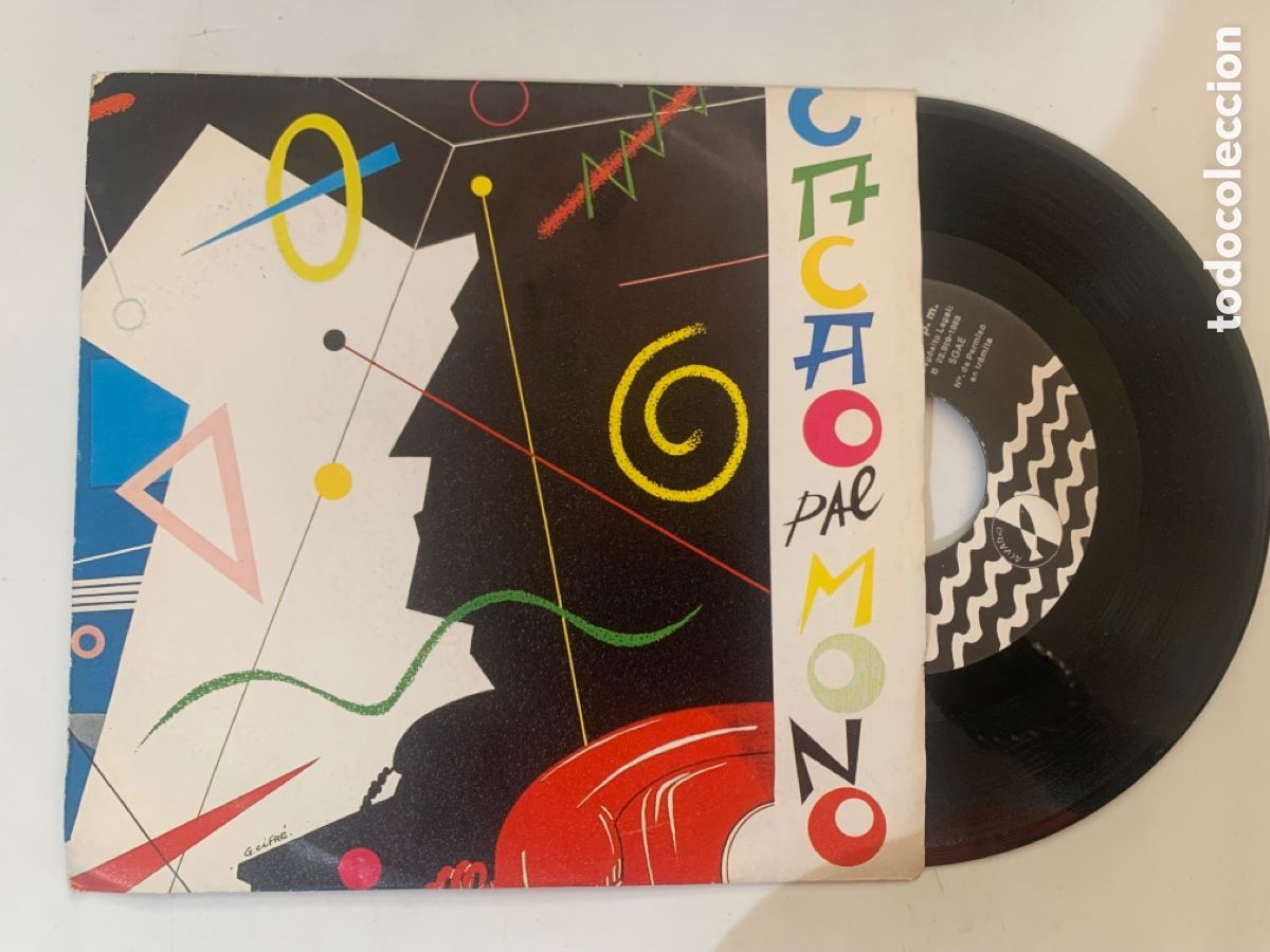 Discos de vinilo: single ep cacao pal mono incomunique de 1983 - Foto 1