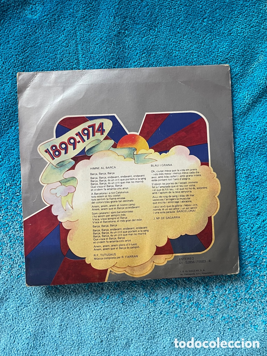 Discos de vinilo: Himne al bar&ccedil;a - 1899-1974 vinilo - Foto 2