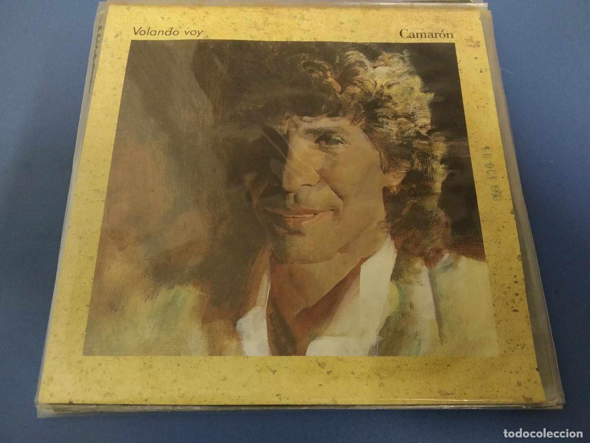 Discos de vinilo: Camar&oacute;n De La Isla - Volando Voy (7&rdquo;, Single) - Foto 1