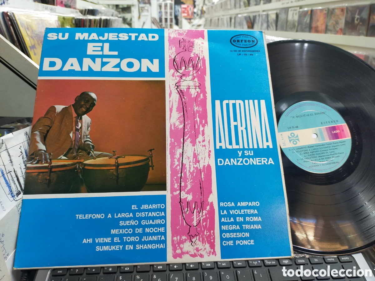 Dischi in vinile: Acerina lp su majestad el danz&oacute;n M&eacute;jico