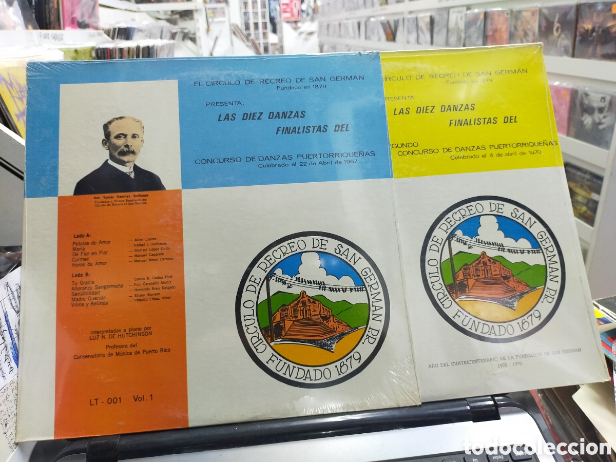 Dischi in vinile: Concurso de danzas puertorrique&ntilde;as lote 2 lp's vol.1 y 2 precintados