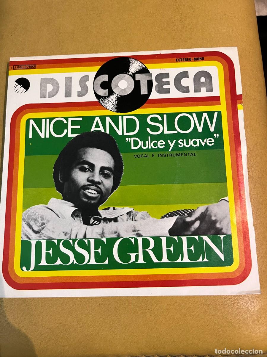 Discos de vinilo: Jesse Green &lrm;&ndash; Nice And Slow = Dulce Y Suave - Foto 1