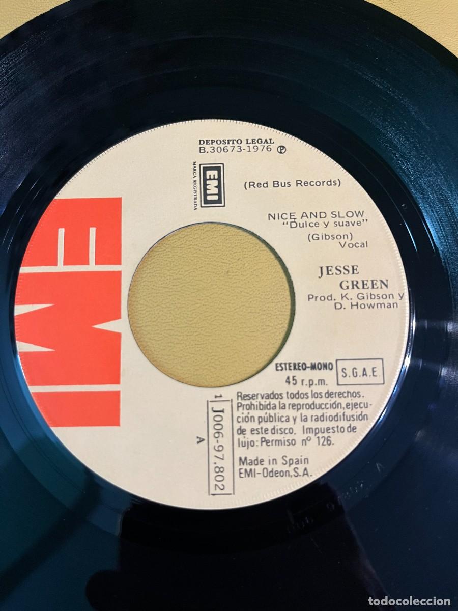 Discos de vinilo: Jesse Green &lrm;&ndash; Nice And Slow = Dulce Y Suave - Foto 3