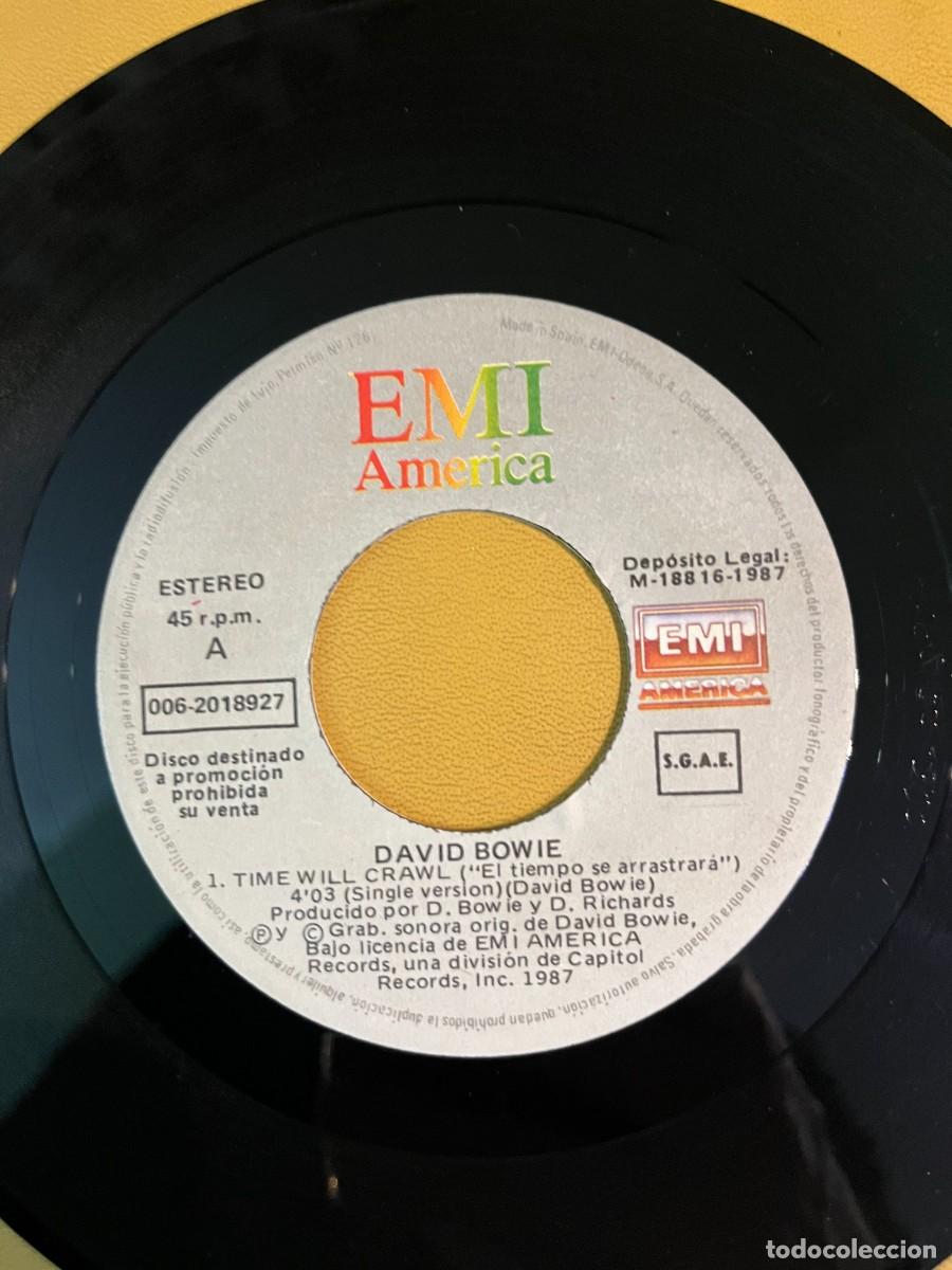Discos de vinilo: David Bowie &lrm;&ndash; Time Will Crawl - Foto 3