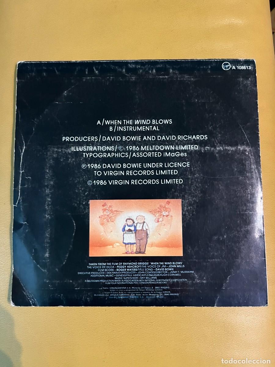 Discos de vinilo: David Bowie &lrm;&ndash; When The Wind Blows - Foto 2