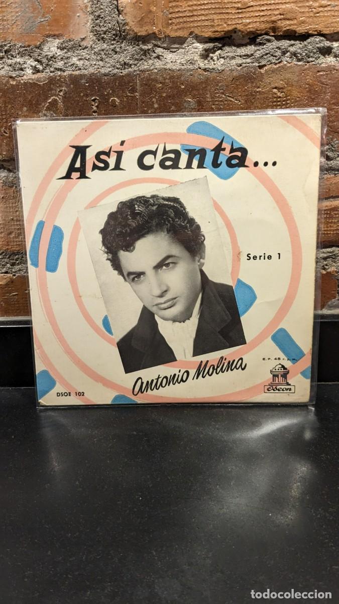 Discos de vinilo: Antonio Molina EP El agua del avellano - Foto 1