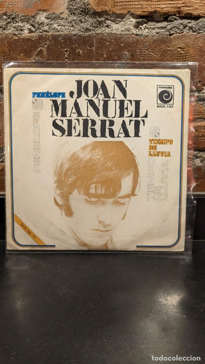Discos de vinilo: Joan Manuel Serrat, Penelope single - Foto 1