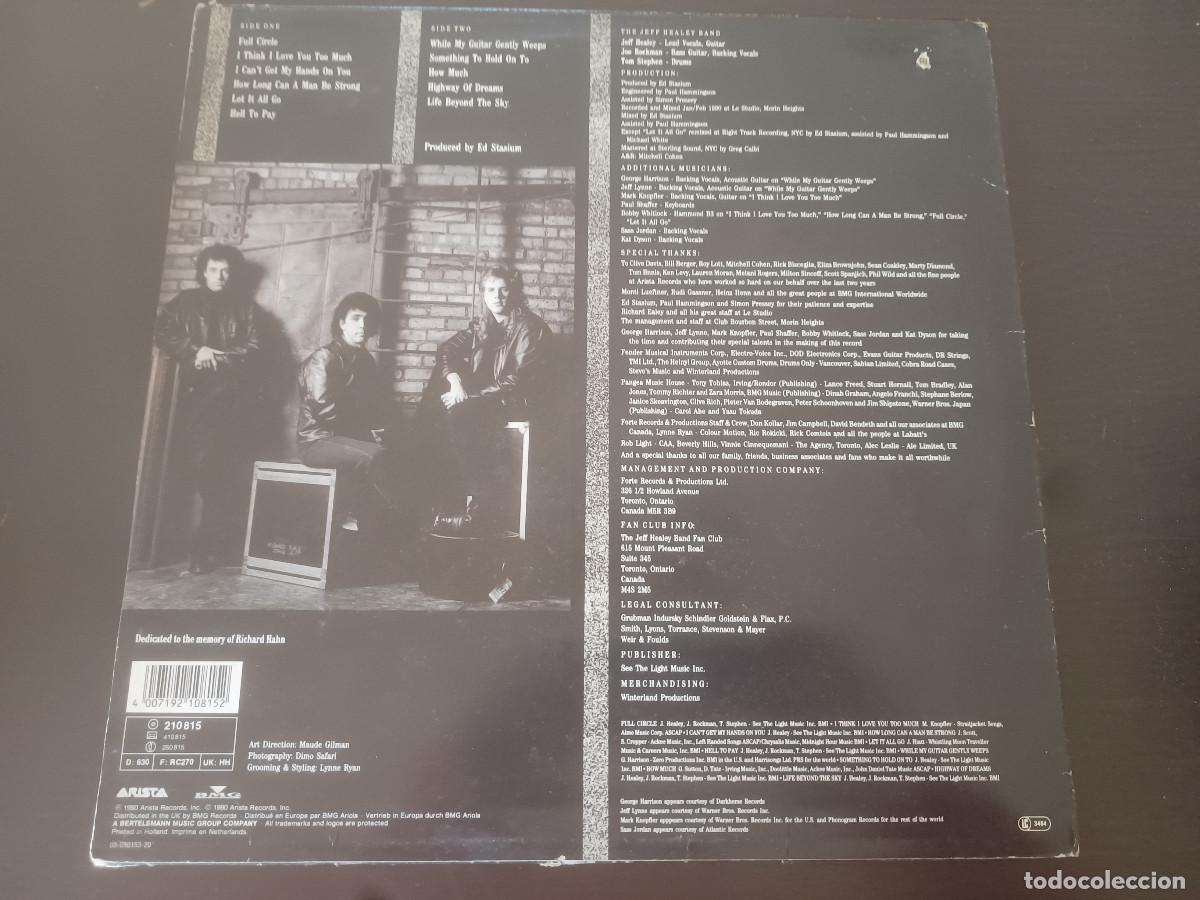 Discos de vinilo: The Jeff Healey Band - Hell to pay - Foto 2