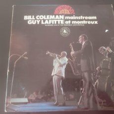 Discos de vinilo: BILL COLEMAN GUY LAFITTE - MAINSTREAM AT MONTREUX (RECORDED LIVE AT THE MONTREUX JAZZ FESTIVAL)