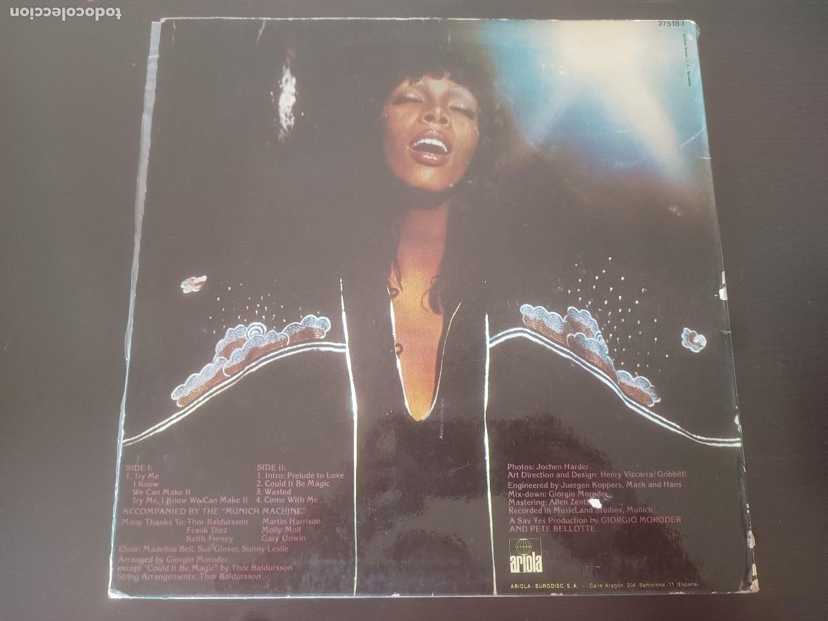 Discos de vinilo: Donna Summer - A love trilogy - Foto 2