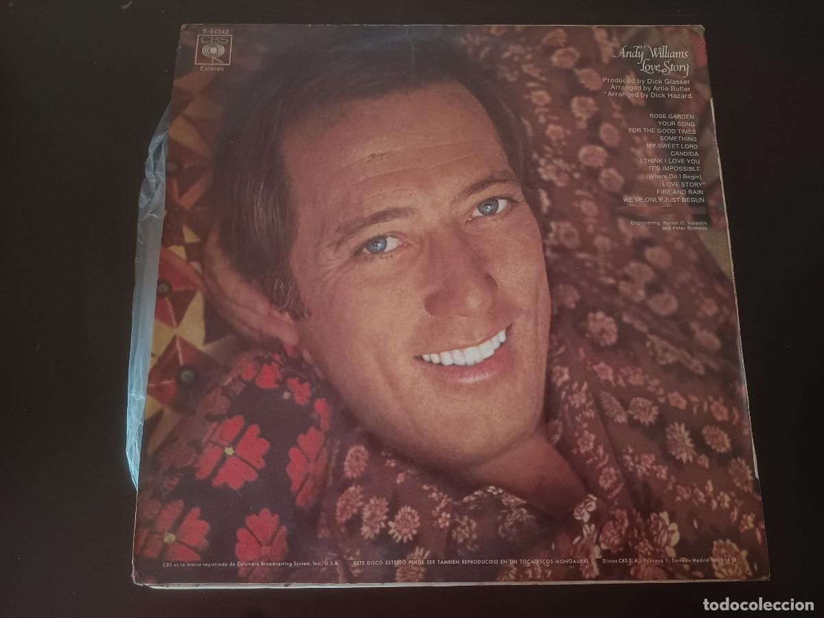 Discos de vinilo: Andy Williams - Love Story - Foto 2