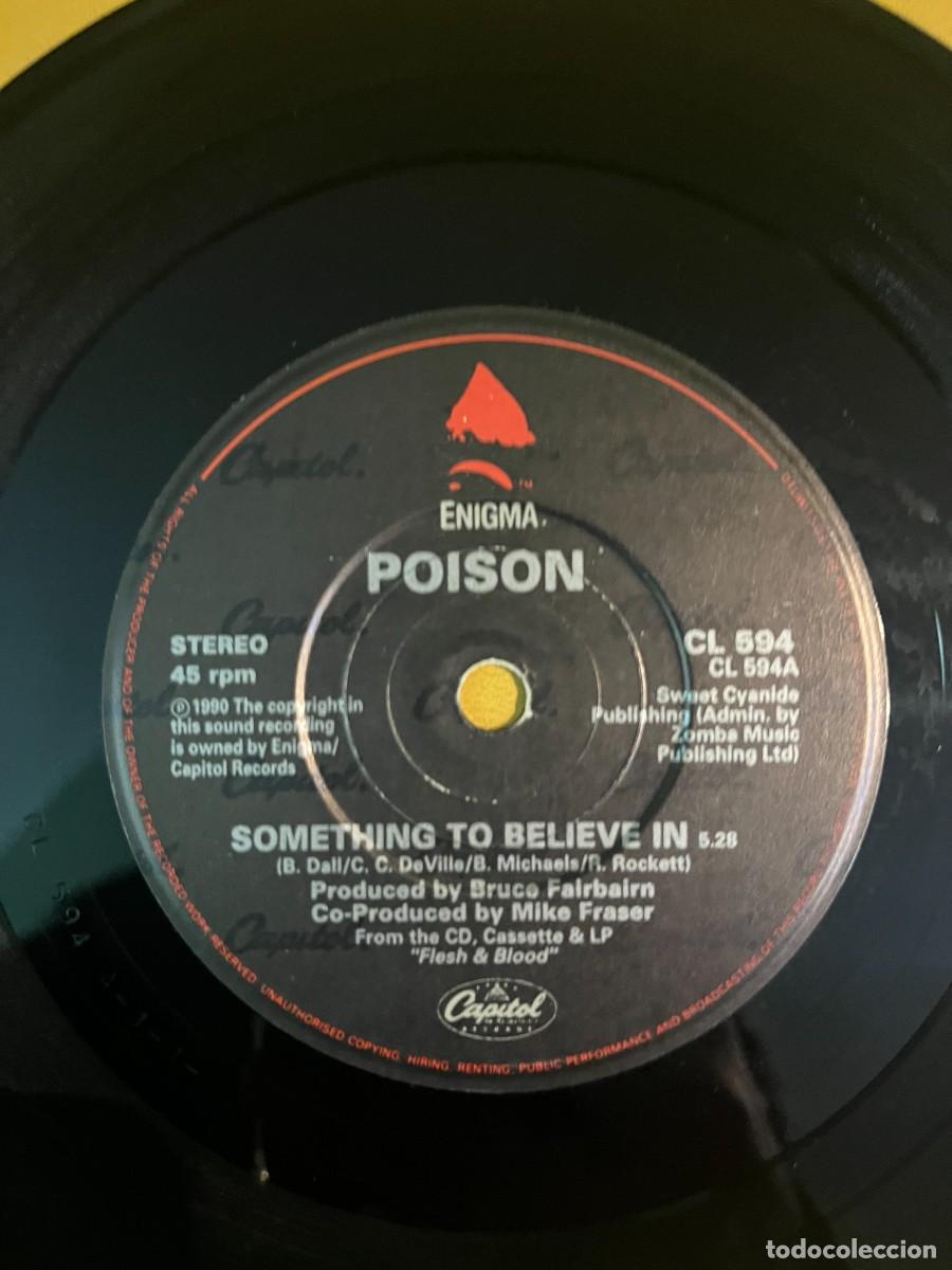 Discos de vinilo: Poison &lrm;&ndash; Something To Believe In - Foto 4