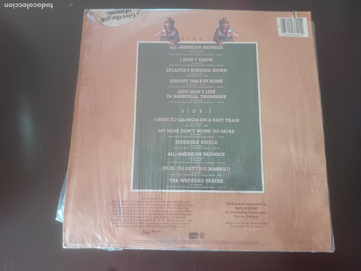 Discos de vinilo: Randy Howard All-American Redneck - Foto 2