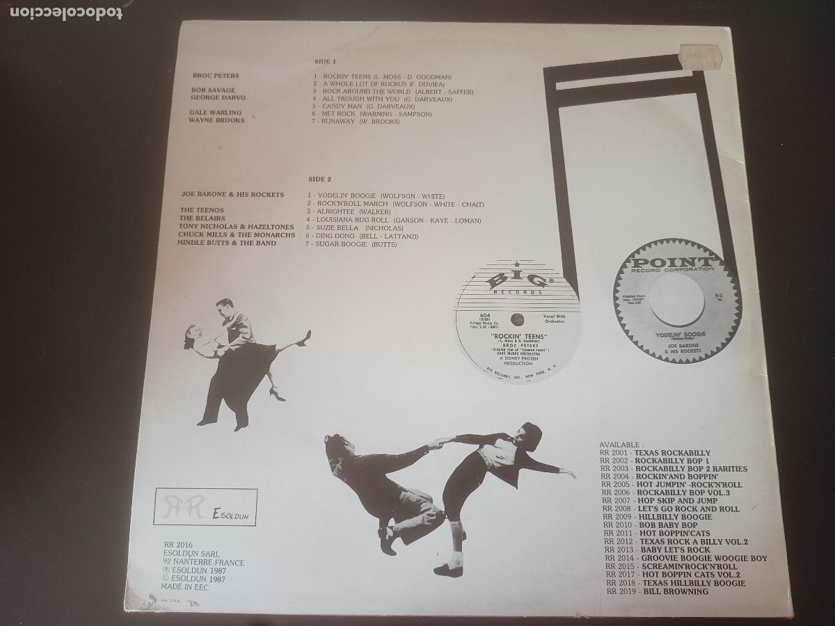 Discos de vinilo: Rockin and Jivin - Foto 2