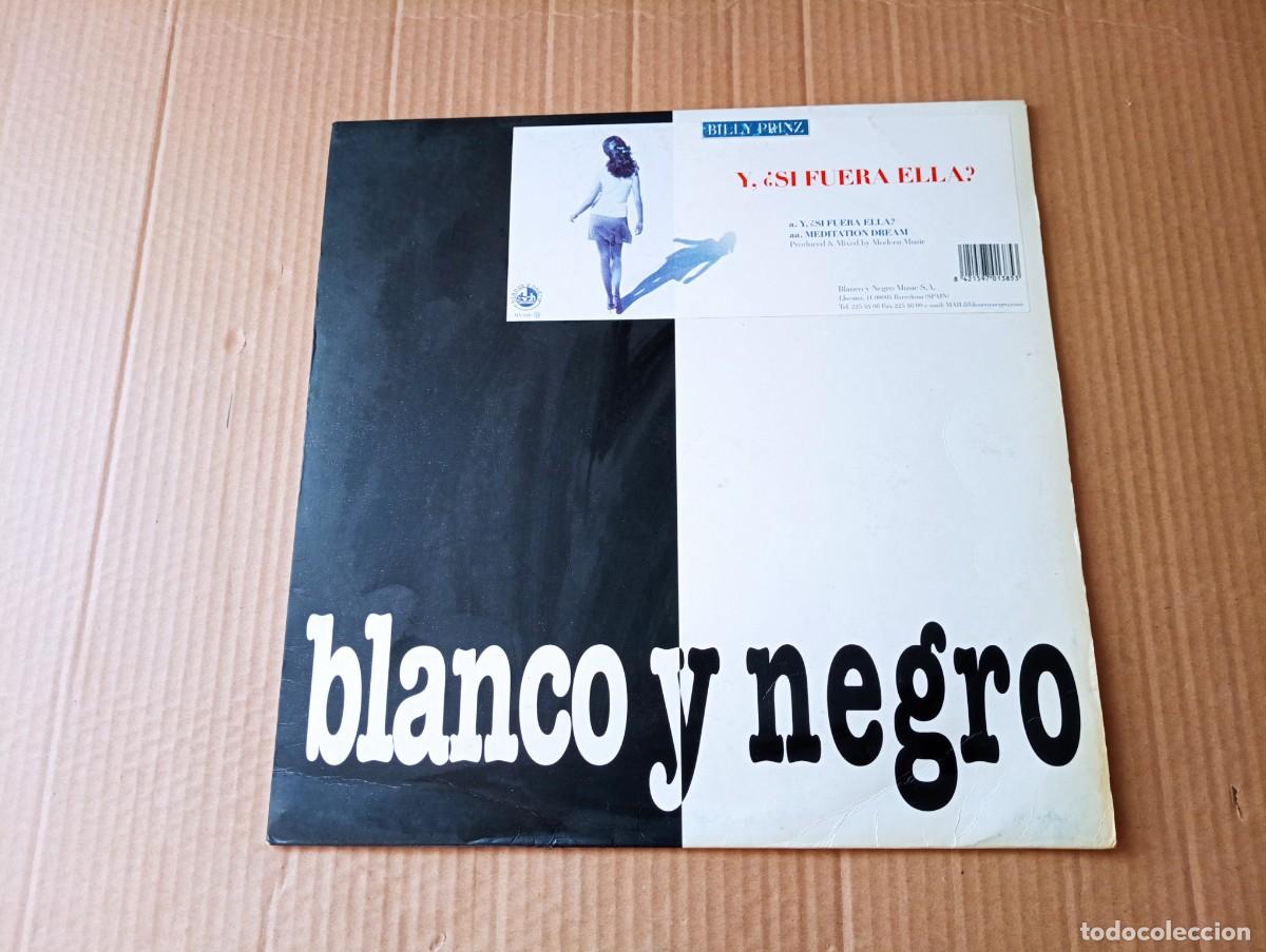 Discos de vinilo: BILLY PRINZ - Y &iquest; SI FUERA ELLA ? MAXI SINGLE - Foto 1