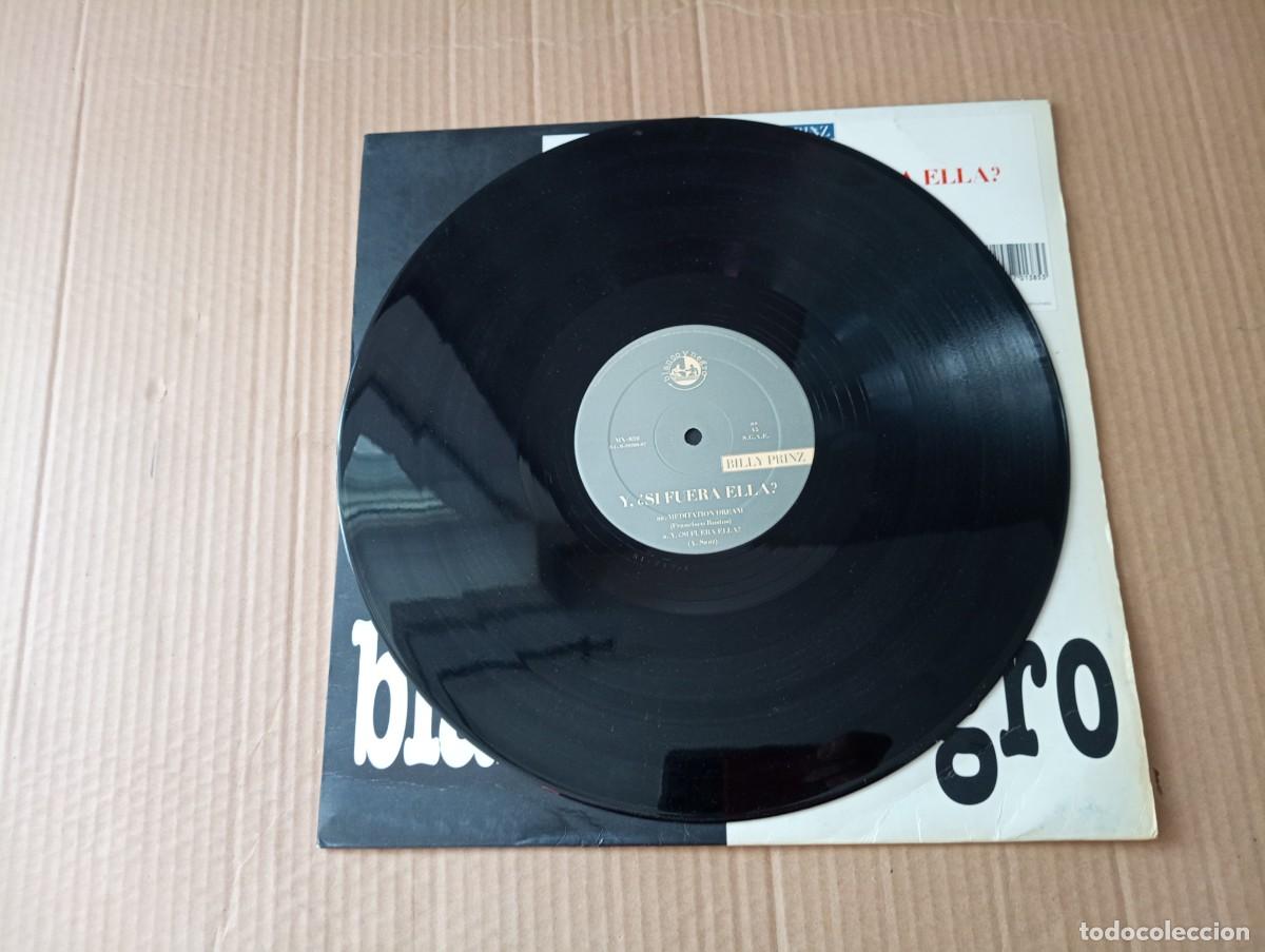 Discos de vinilo: BILLY PRINZ - Y &iquest; SI FUERA ELLA ? MAXI SINGLE - Foto 2