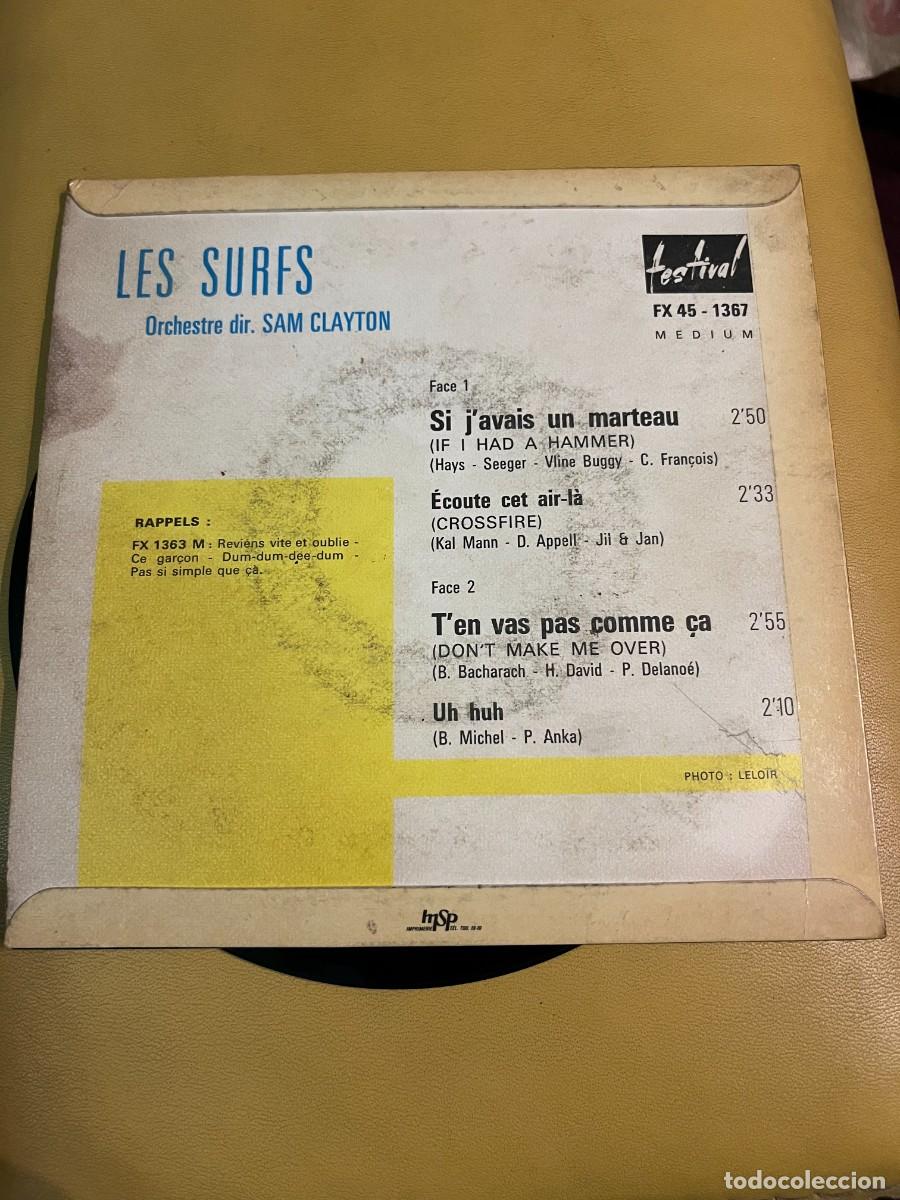 Discos de vinilo: Les Surfs &lrm;&ndash; Si JAvais Un Marteau (If I Had A Hammer) - Foto 2
