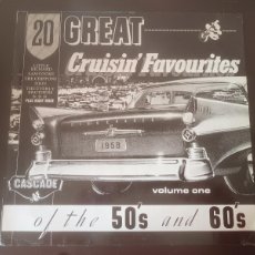 Discos de vinilo: 20 GREAT CRUISIN' FAVOURITES OF THE 50'S AND 60'S (VOLUME TWO)