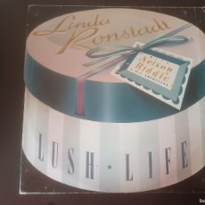 Discos de vinilo: LINDA RONSTADT WITH NELSON RIDDLE & HIS ORCHESTRA - LUSH LIFE