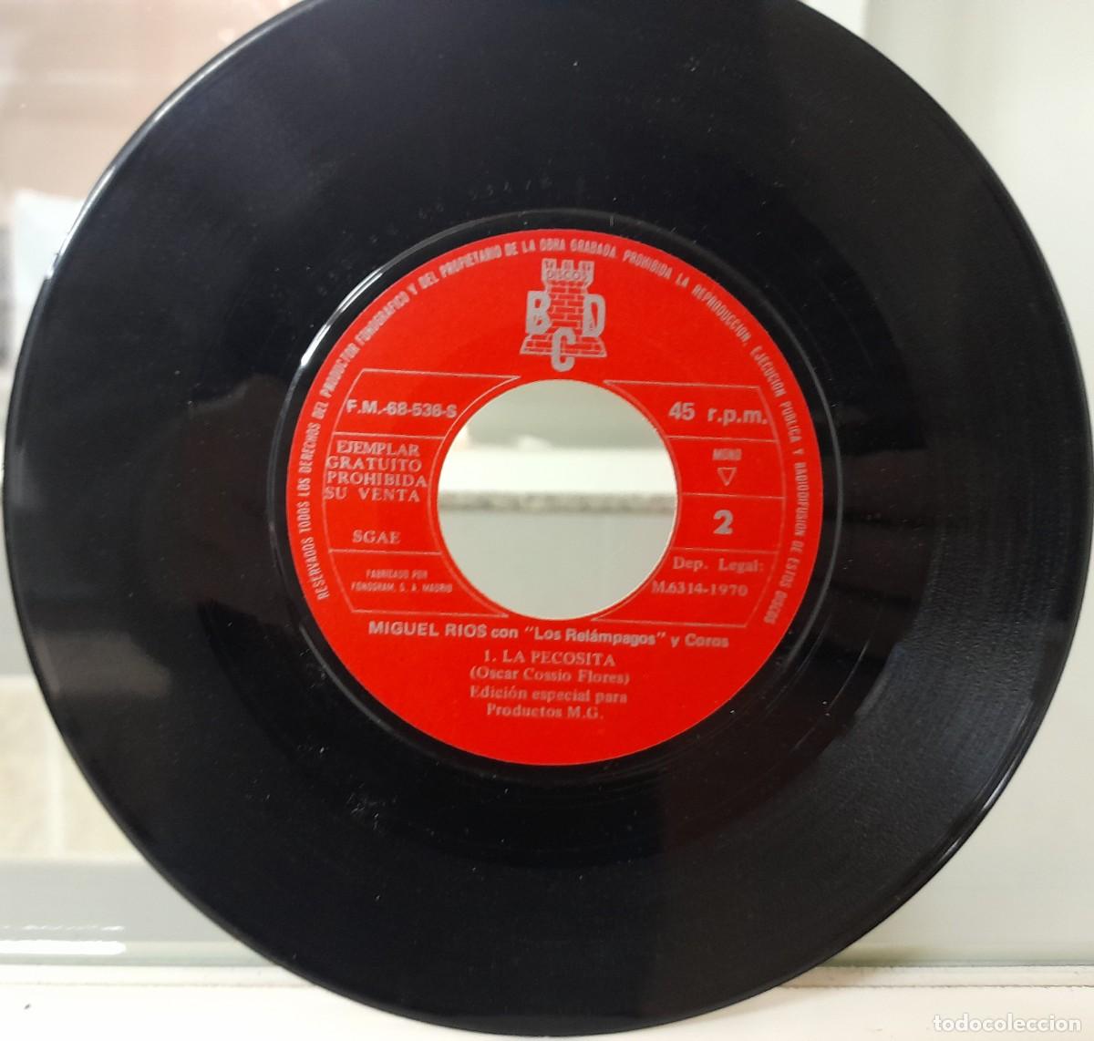 Discos de vinilo: Single Miguel Rios (1970) - Foto 4