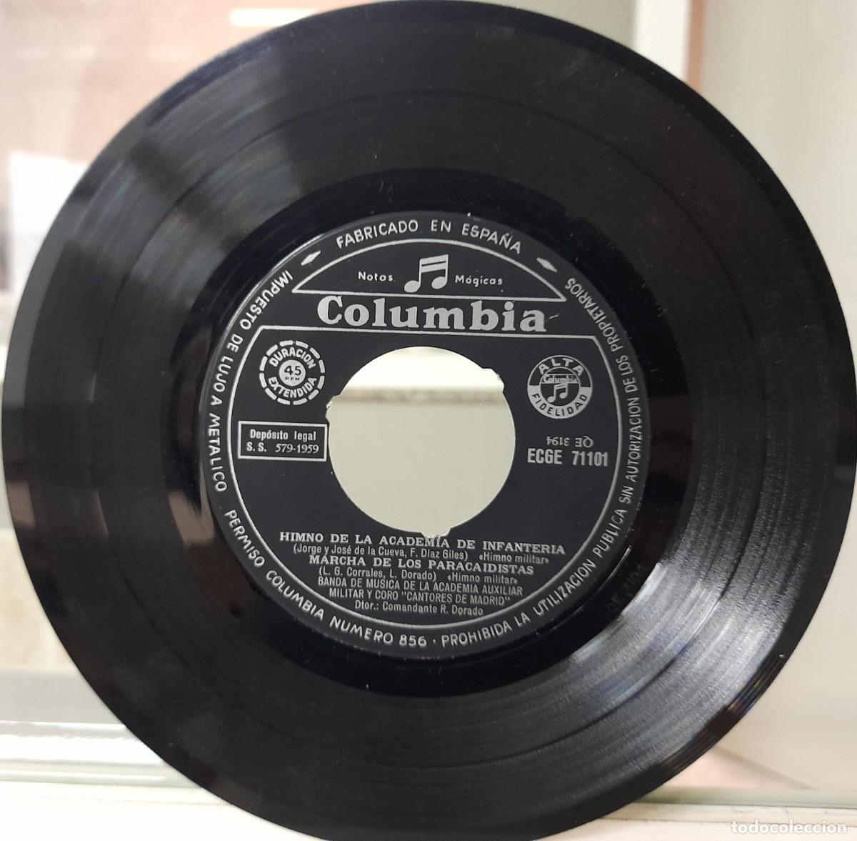 Discos de vinilo: Single Marchas Militares (1959) - Foto 3