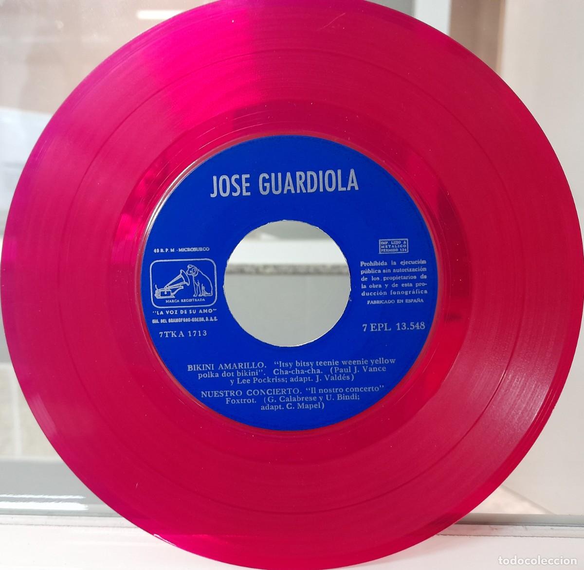 Discos de vinilo: Single Jose Guardiola (1960) - Foto 4