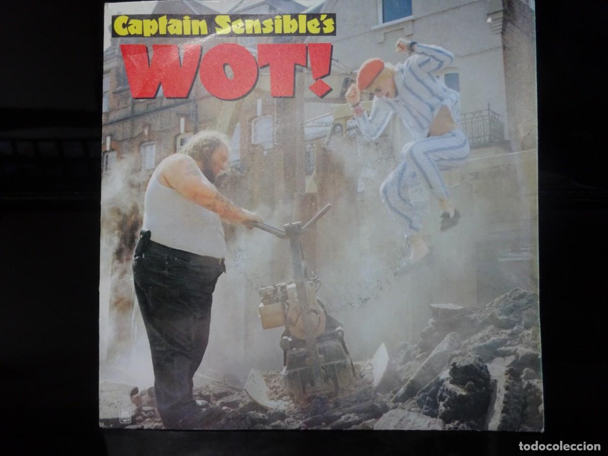 Discos de vinilo: Lote 3 singles Captain Sensible - Foto 1