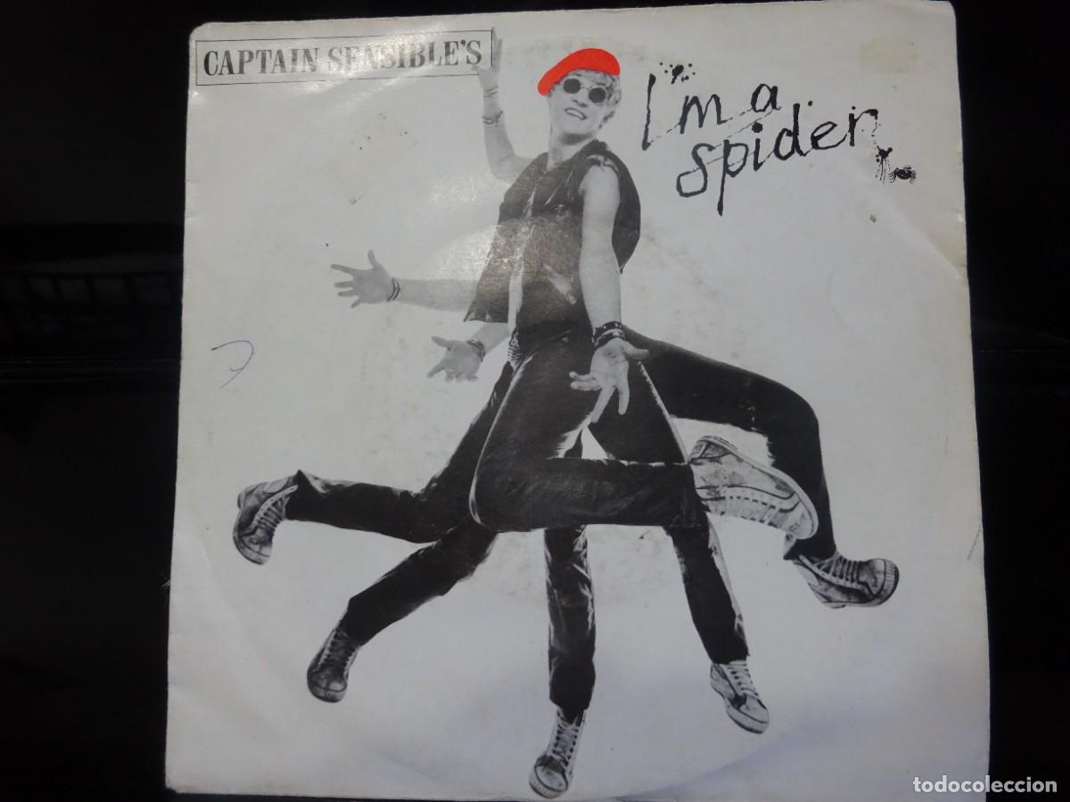 Discos de vinilo: Lote 3 singles Captain Sensible - Foto 2