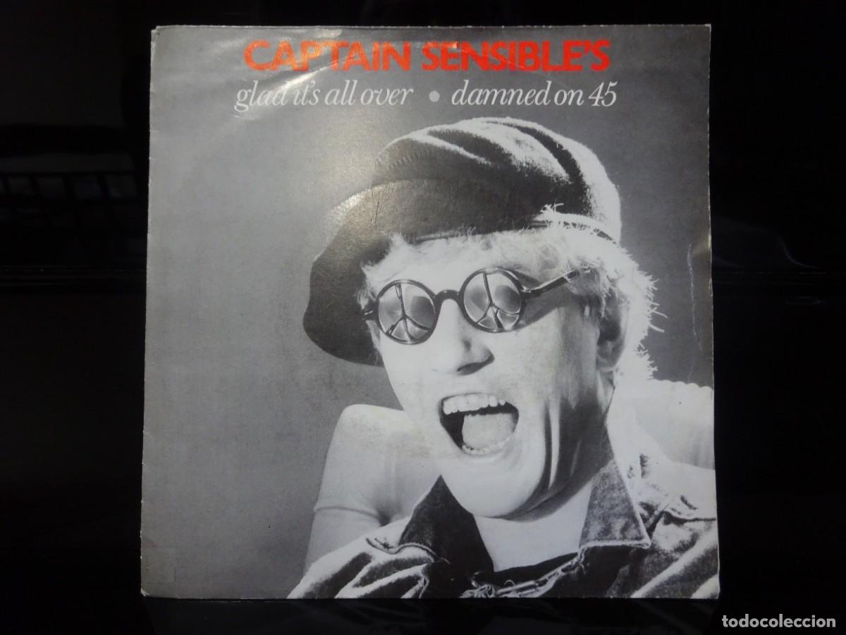 Discos de vinilo: Lote 3 singles Captain Sensible - Foto 3