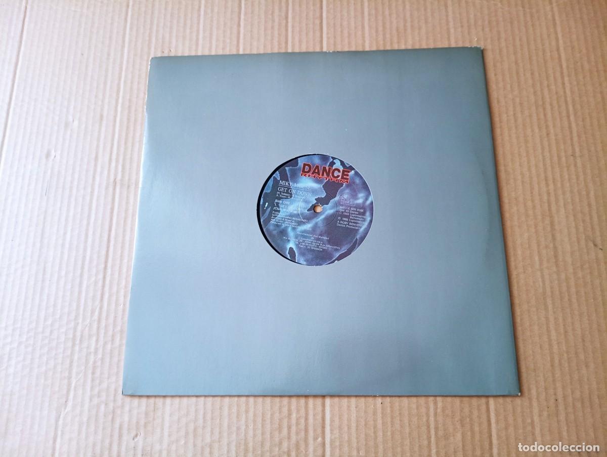 Discos de vinilo: MIKY MOUSE - GET ON DOWN MAXI SINGLE 1993 EDICION ITALIA - Foto 1
