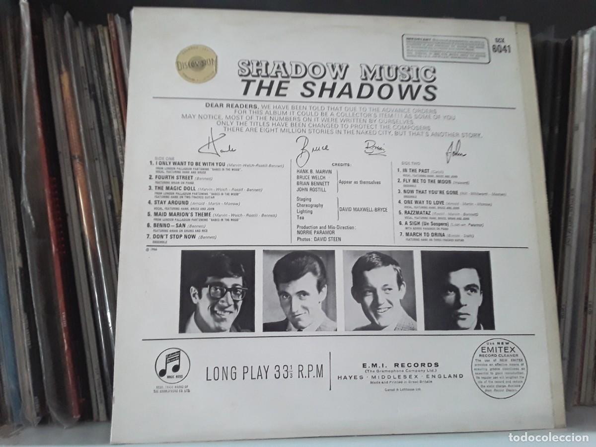 Discos de vinilo: The Shadows &lrm;&ndash; Shadow Music - lp edic. uk - Foto 2