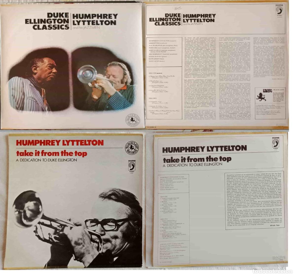 Discos de vinilo: HUMPHREY LYTTELTON (JAZZ) - 2 LPs - Foto 1