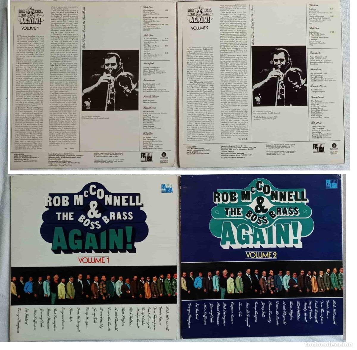 Discos de vinilo: ROB McCONNELL (JAZZ) - 2 discos LPs - Foto 1