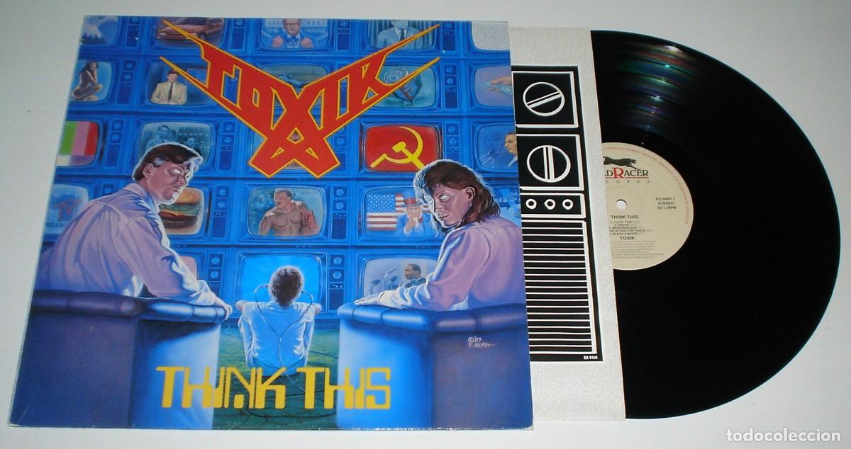 Discos de vinilo: LP TOXIK - THINK THIS - Foto 3