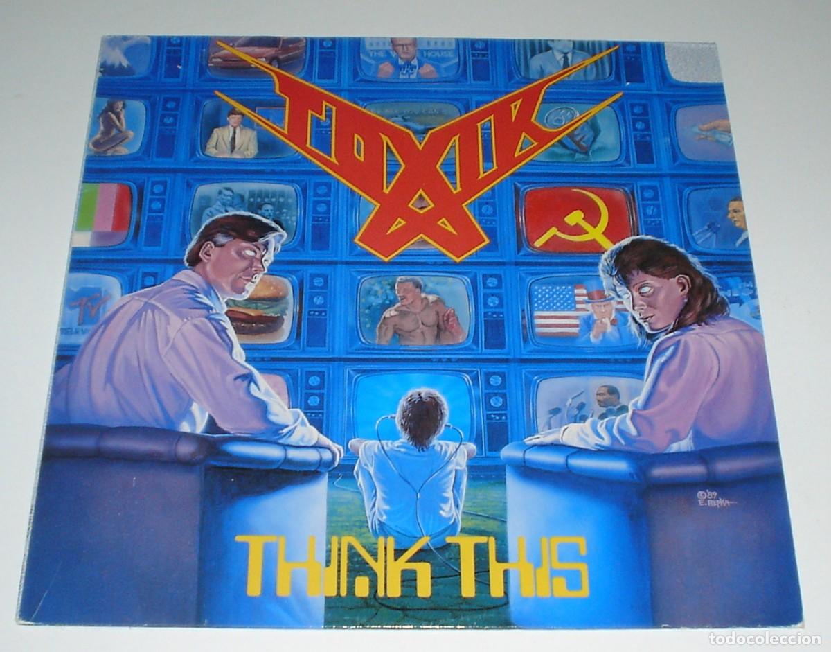 Discos de vinilo: LP TOXIK - THINK THIS - Foto 1