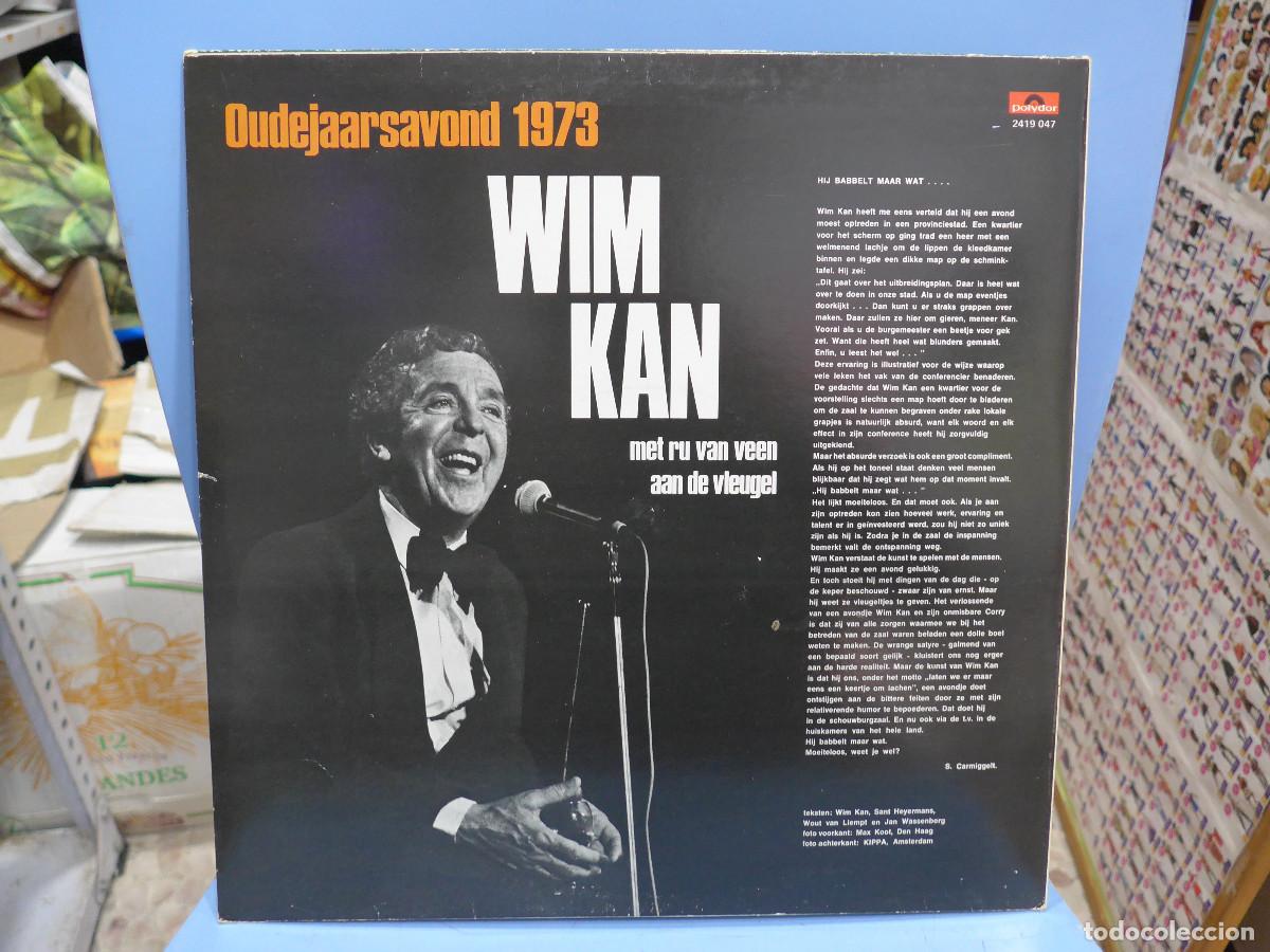Discos de vinilo: WIM KAN OUDEJAARSAVOND 1973 - Foto 2
