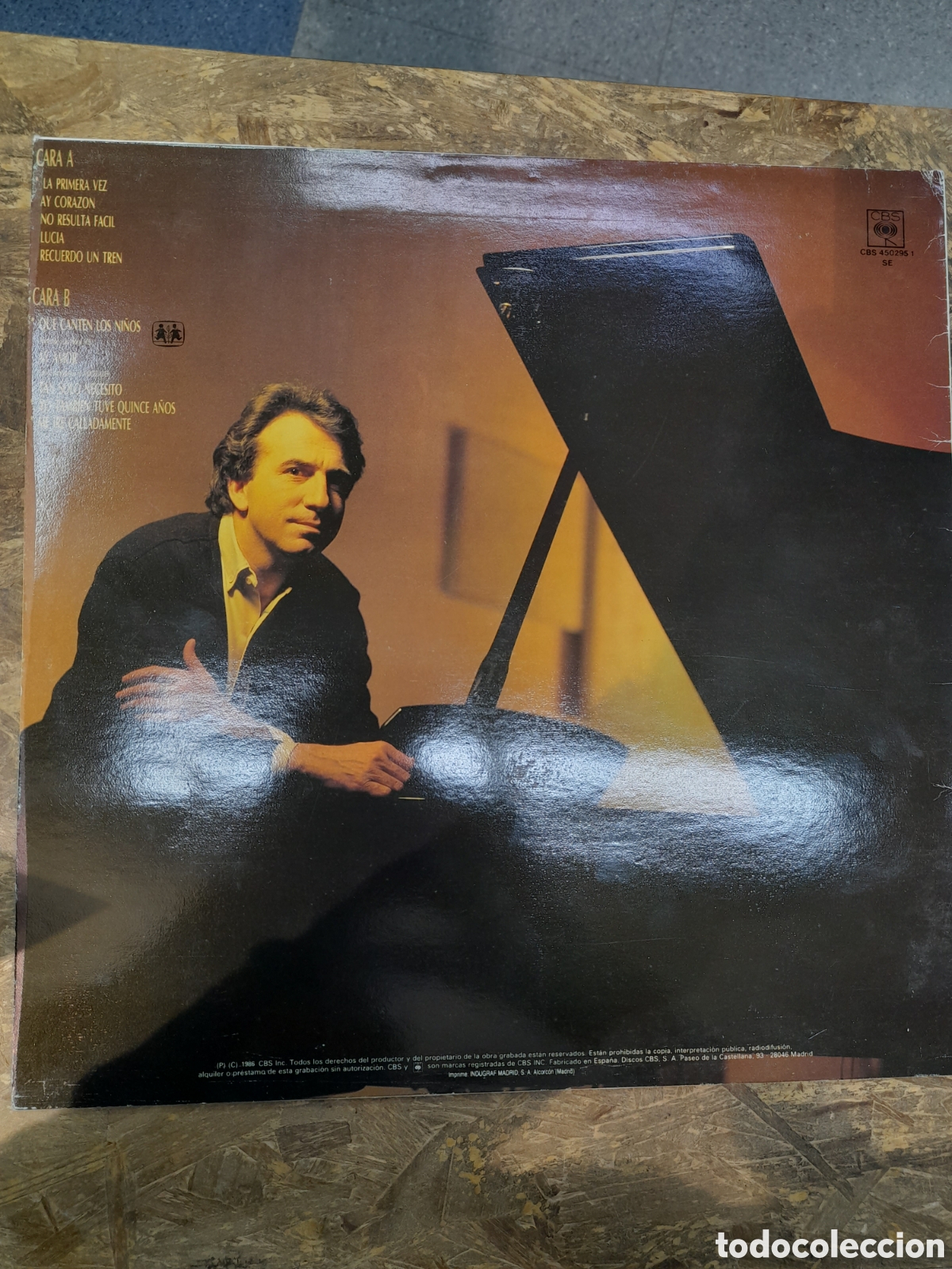 Discos de vinilo: Jose Luis Perales. Con el paso del tiempo. - Foto 2