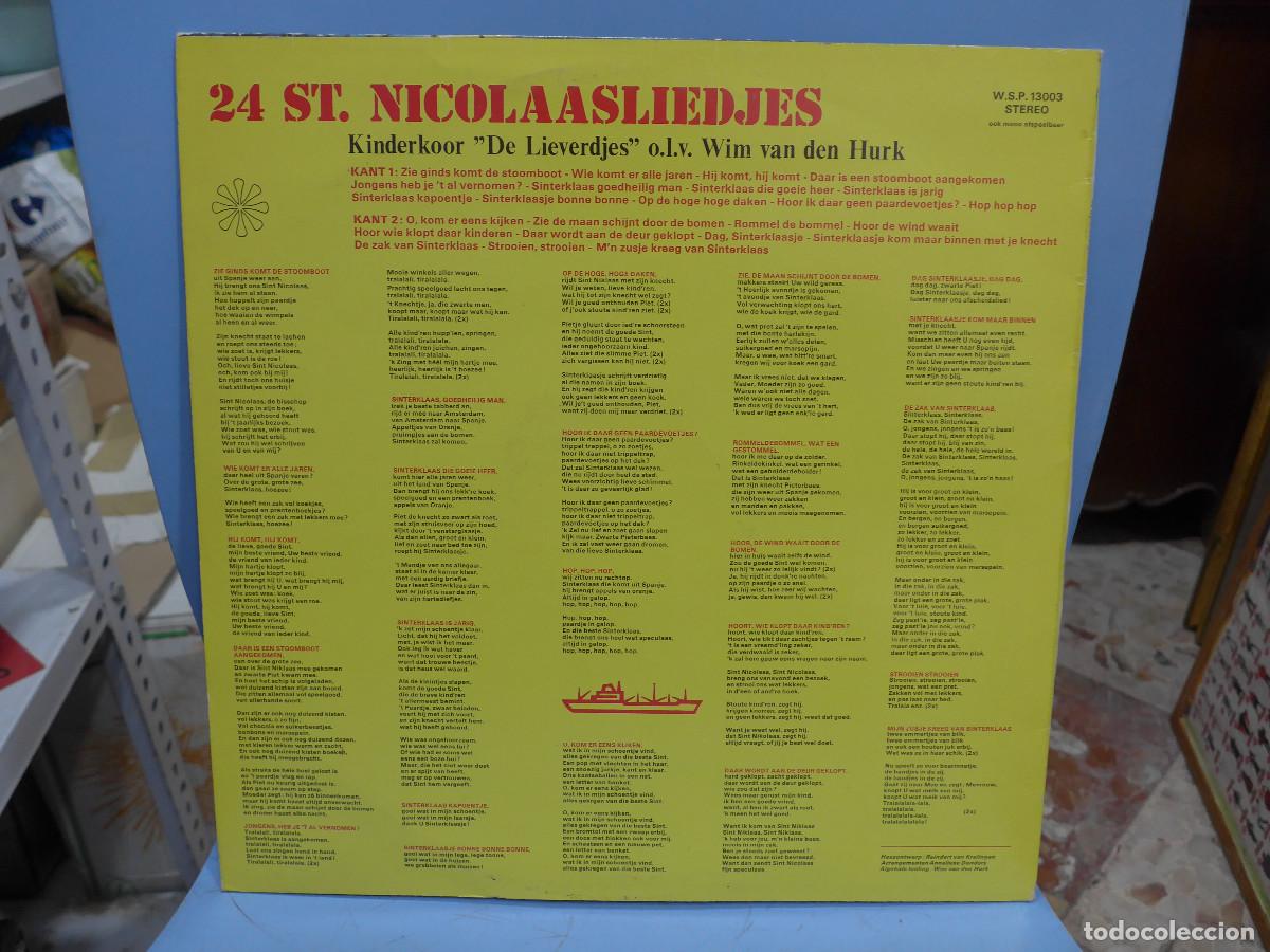 Discos de vinilo: 24 SINTERKLAAS LIEDJES - Foto 2
