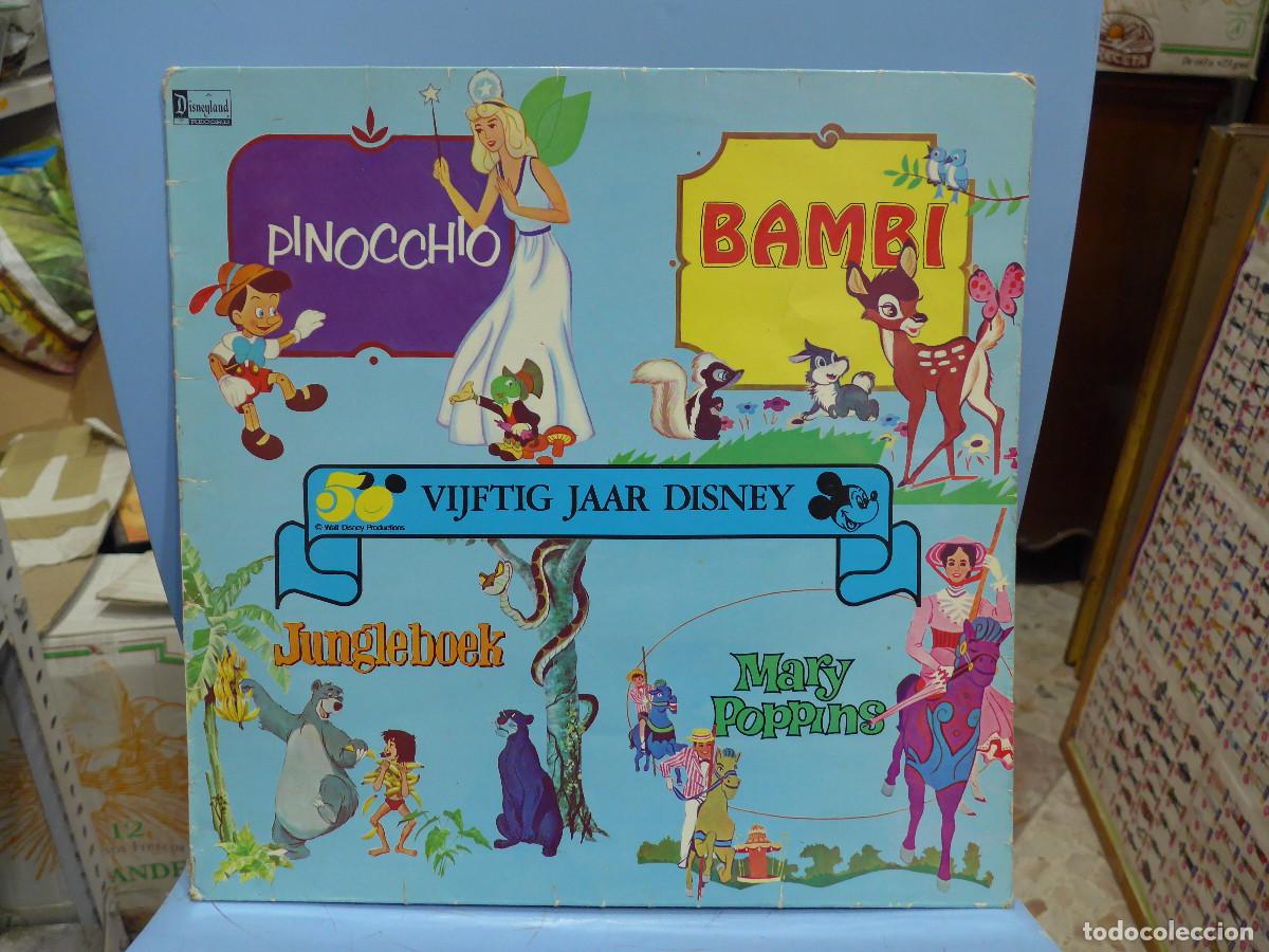 Discos de vinilo: 50 JAAR WALT DISNEY - Foto 1