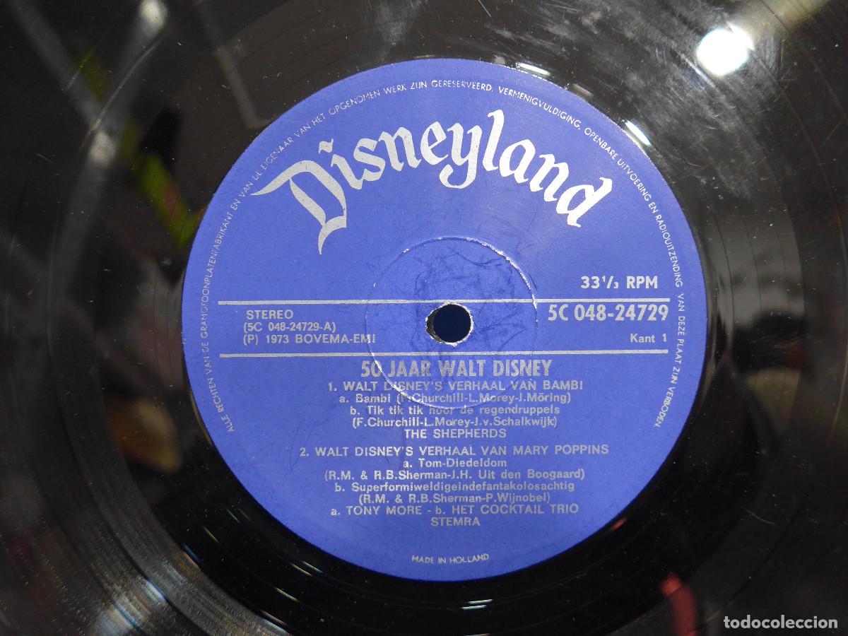 Discos de vinilo: 50 JAAR WALT DISNEY - Foto 6