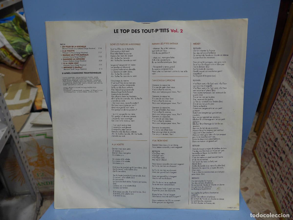 Discos de vinilo: LE TOP DES TOUT-PTITS VOL 2 - Foto 3