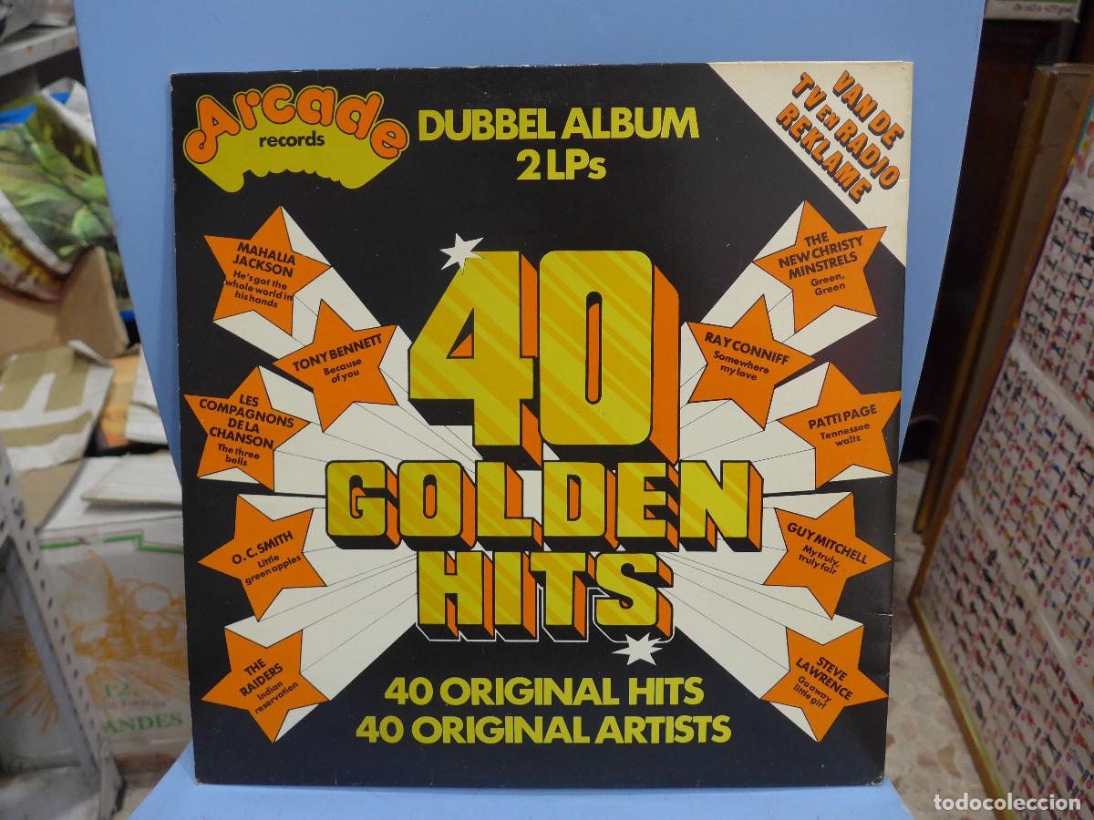Discos de vinilo: 40 GOLDEN HITS - Foto 2