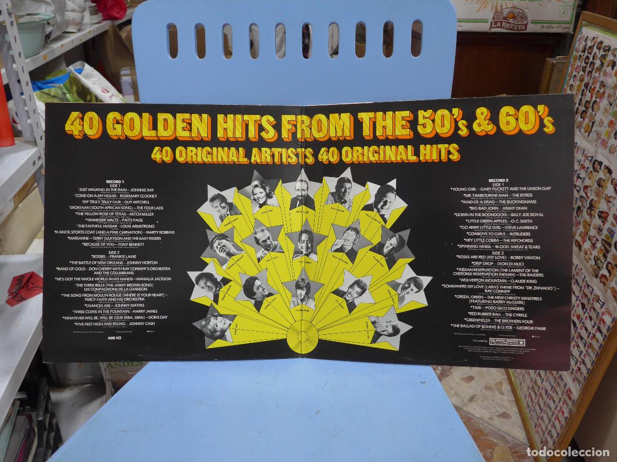 Discos de vinilo: 40 GOLDEN HITS - Foto 3