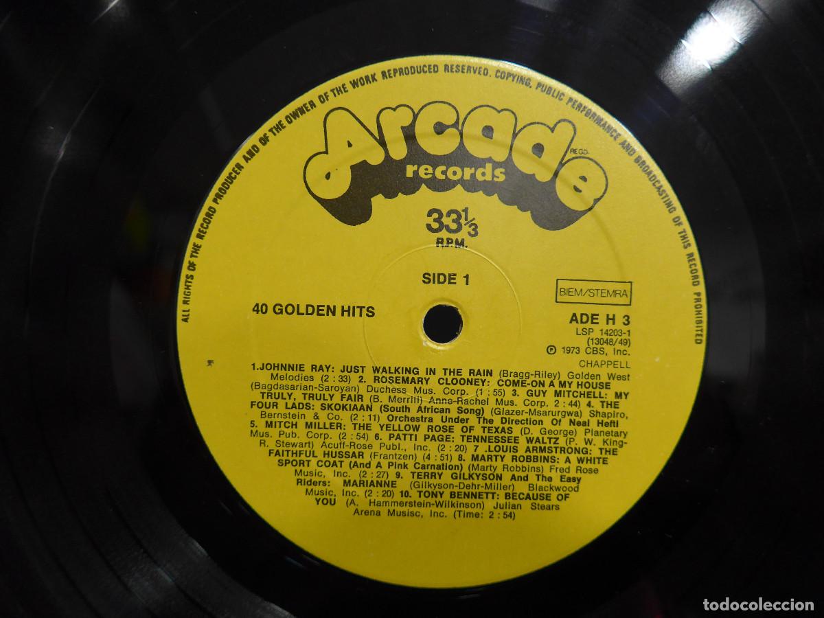 Discos de vinilo: 40 GOLDEN HITS - Foto 7
