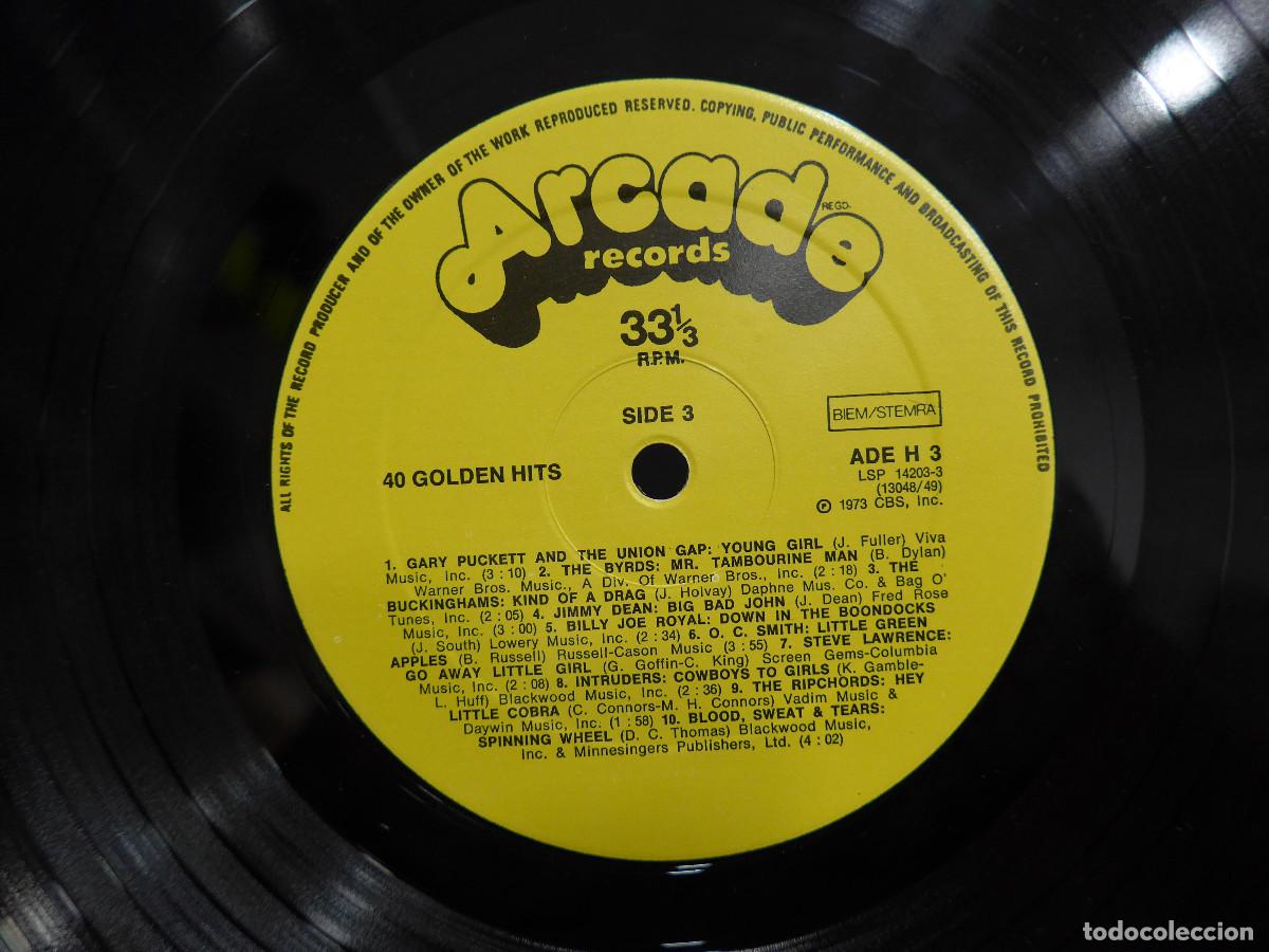 Discos de vinilo: 40 GOLDEN HITS - Foto 13